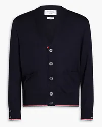 Thom Browne Cardigan aus Kaschmir Blau