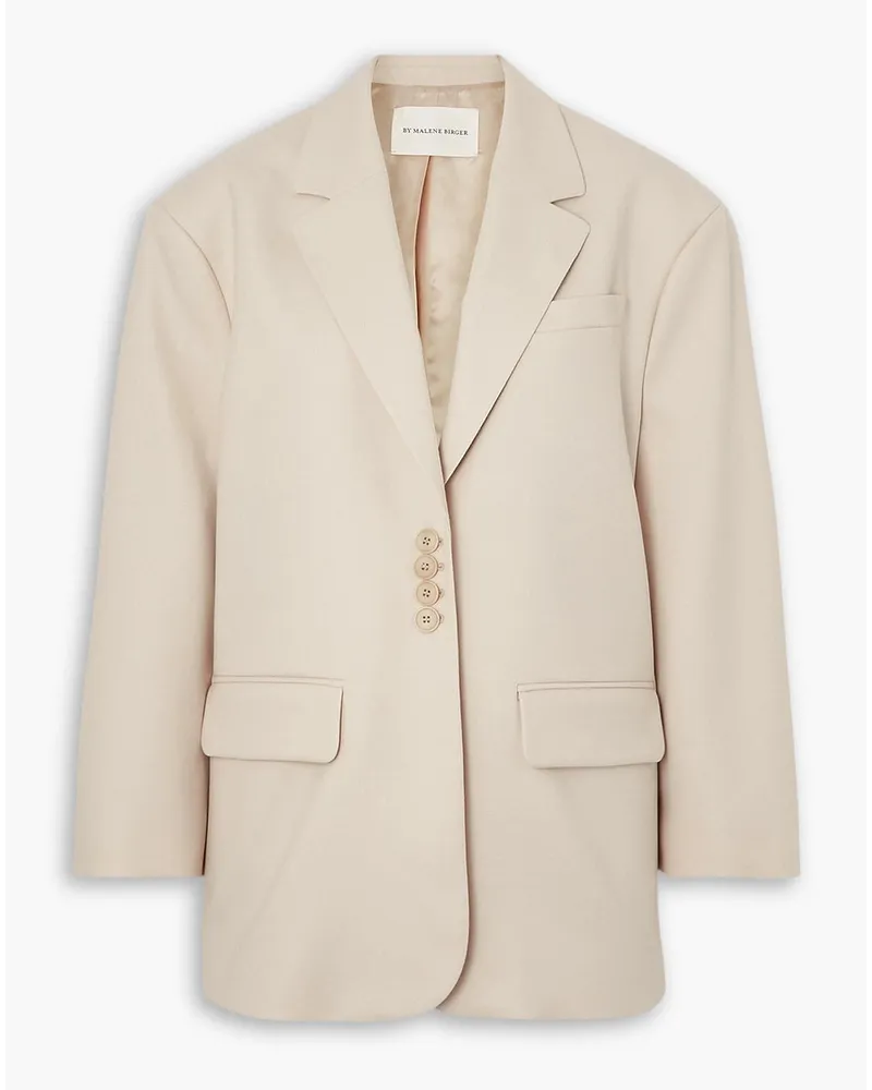 By Malene Birger NET SUSTAIN Biena Blazer aus Webstoff mit recycelten Fasern Neutral