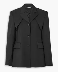 LVIR Wandelbarer Blazer aus Gabardine Grau