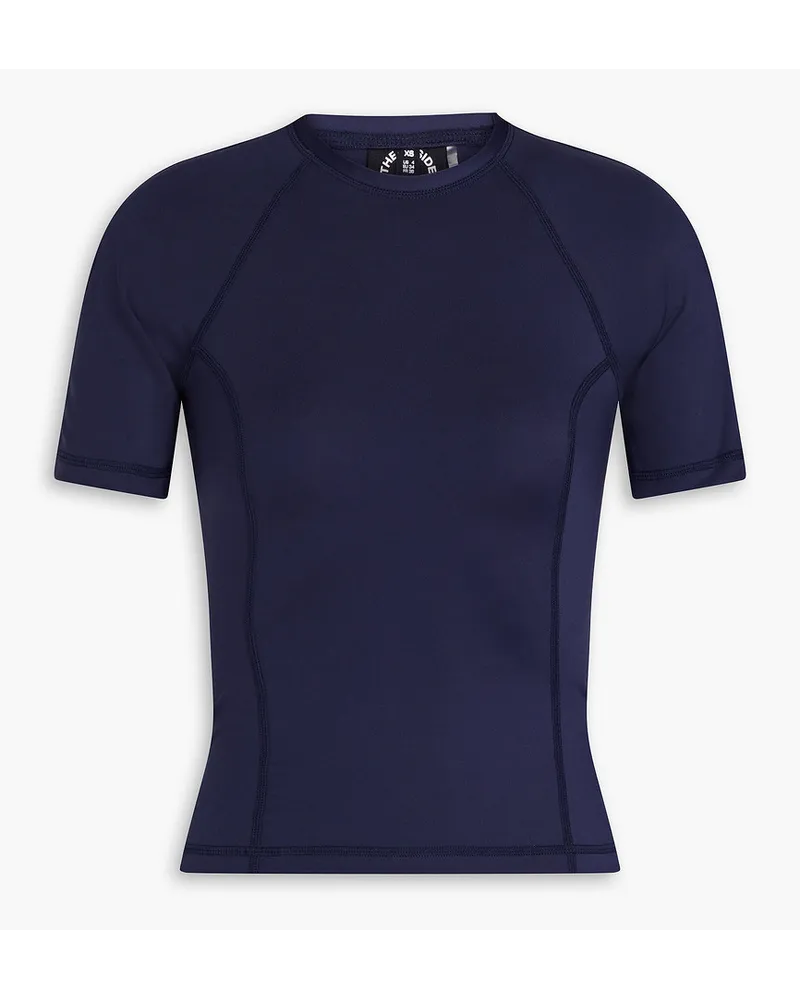 The Upside Elite Raquel T-Shirt aus Stretch-Material Blau