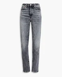 RE/DONE 70s hoch sitzende Jeans mit geradem Bein Grau