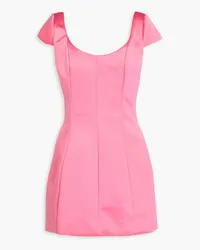 NICHOLAS Madeline Minikleid aus Satin Pink