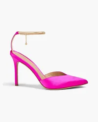 Veronica Beard Lisa Pumps aus Satin Pink