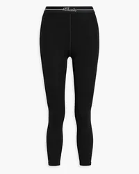 KHAITE Merry Leggings aus Stretch-Strick Schwarz