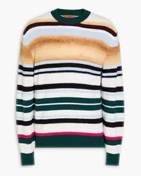 Missoni Gestreifter Pullover aus einer Wollmischung Bunt