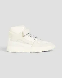 adidas Forum Premiere High-Top-Sneakers aus Leder Weiß