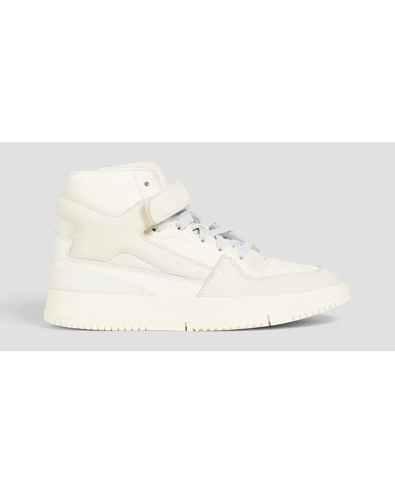 adidas Forum Premiere High-Top-Sneakers aus Leder Weiß