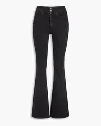 Veronica Beard High-rise flared jeans Grau