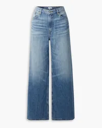 RE/DONE Low Rider hoch sitzende Jeans mit weitem Bein Blau