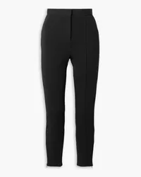 Altuzarra Buddy eng geschnittene Hose aus Stretch-Cady Schwarz