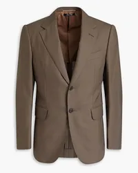 Dunhill Blazer aus Wolle Neutral