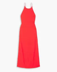 GAUCHERE Maxikleid aus Crêpe Rot