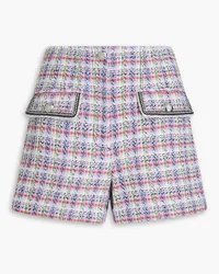 Veronica Beard Inara Shorts aus Tweed Lila