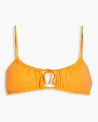 Melissa Odabash Egypt gerafftes Bikini-Oberteil Orange