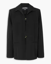 Jacquemus Jacke aus Wolle Schwarz