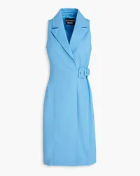 Moschino Minikleid aus einer Baumwollmischung Blau