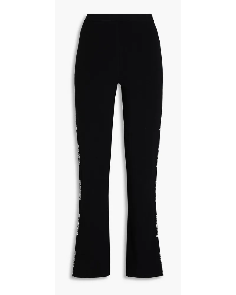 Alexander Wang Leggings aus Stretch-Strick Schwarz