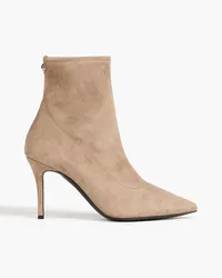 Giuseppe Zanotti Mirea Sock Boots aus Veloursleder Grau