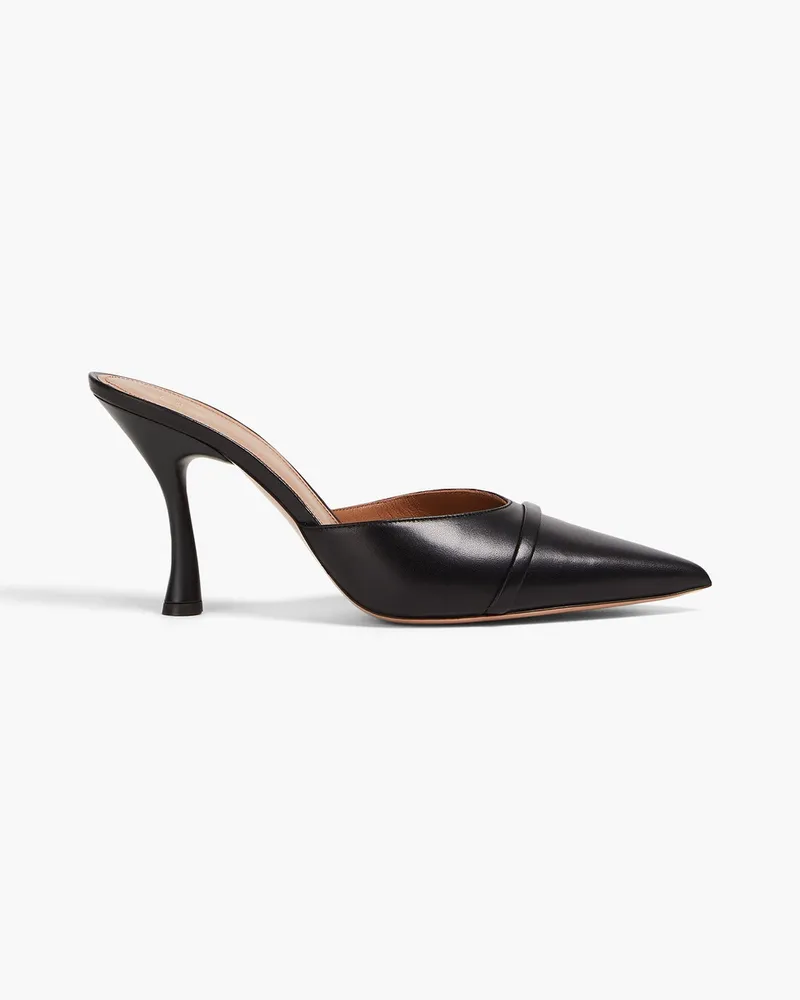 Malone Souliers Joella Mules aus Leder Schwarz