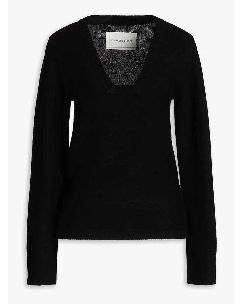 By Malene Birger Winola Pullover aus Wolle Schwarz