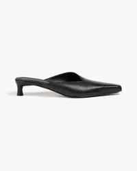 By Malene Birger Micea Mules aus Leder Schwarz