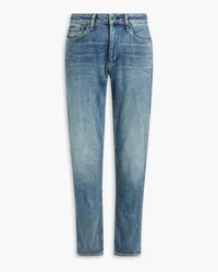 Rag & Bone Fit 3 Jeans aus Denim mit Sitzfalten Blau