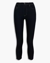 Nobody Denim Hoch sitzende Skinny Jeans Blau