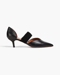 Malone Souliers Maisie Pumps aus Leder Schwarz