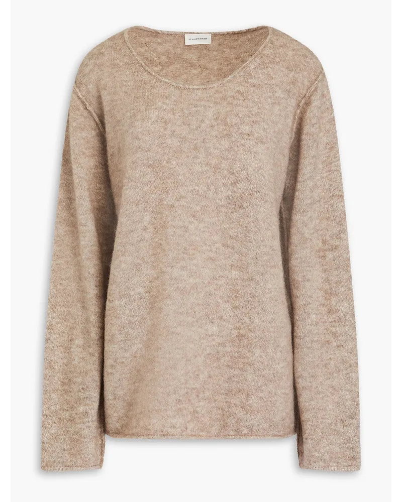 By Malene Birger Melierter Strickpullover Neutral