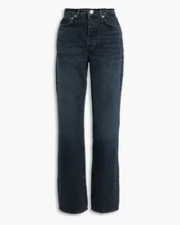 Rag & Bone Alex hoch sitzende Jeans mit geradem Bein Blau