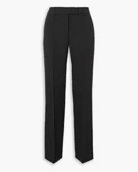 Acne Studios Hose mit geradem Bein aus Twill Schwarz