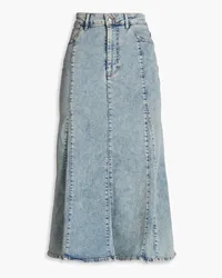 Maje Midirock aus Denim Blau