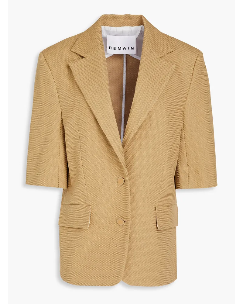 ROTATE Birger Christensen Blazer aus Baumwolle Neutral