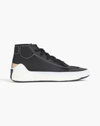 adidas High-Top-Sneakers aus Neopren mit Logoprint Schwarz