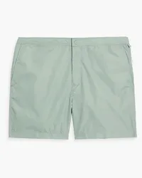 Onia mittellange Badeshorts Grün