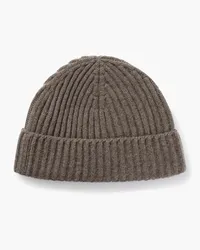 arch4 Alpine Beanie aus Kaschmir inRippstrick Neutral