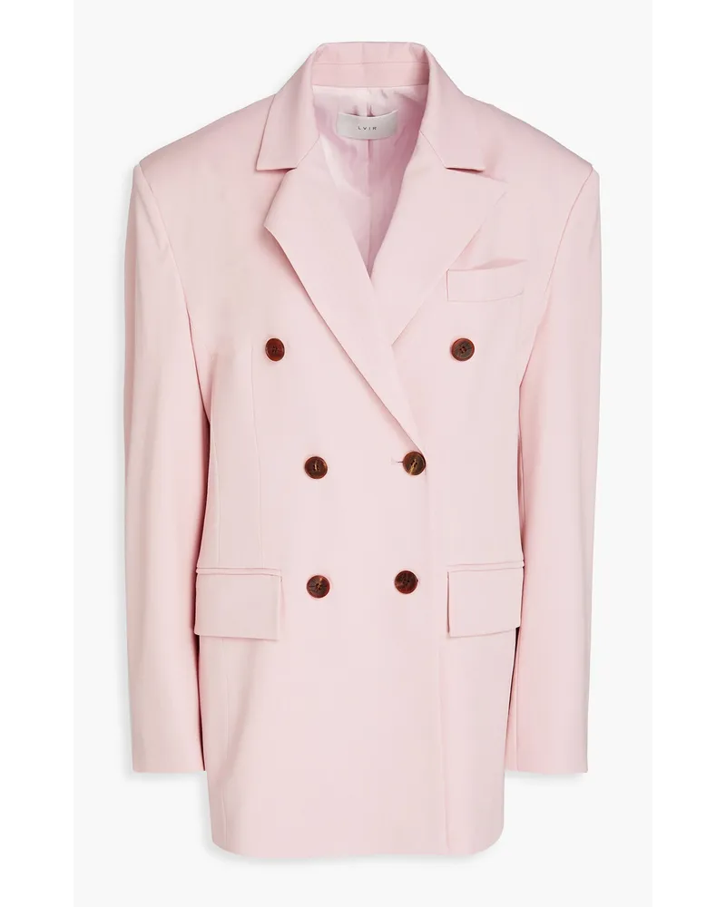 LVIR Blazer aus Twill Pink