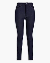 Acne Studios Hoch sitzende Skinny Jeans Blau