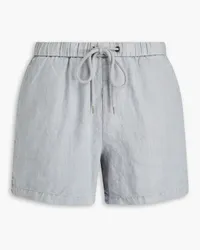 James Perse Leinenshorts Grau