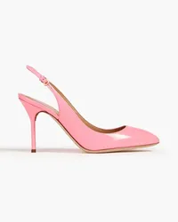 Sergio Rossi Chichi Slingback-Pumps aus Lackleder Pink