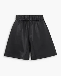 SPRWMN Shorts aus Leder Schwarz