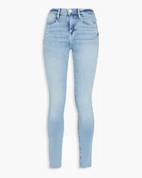 Frame Denim Le High Skinny hoch sitzende Skinny Jeans Blau