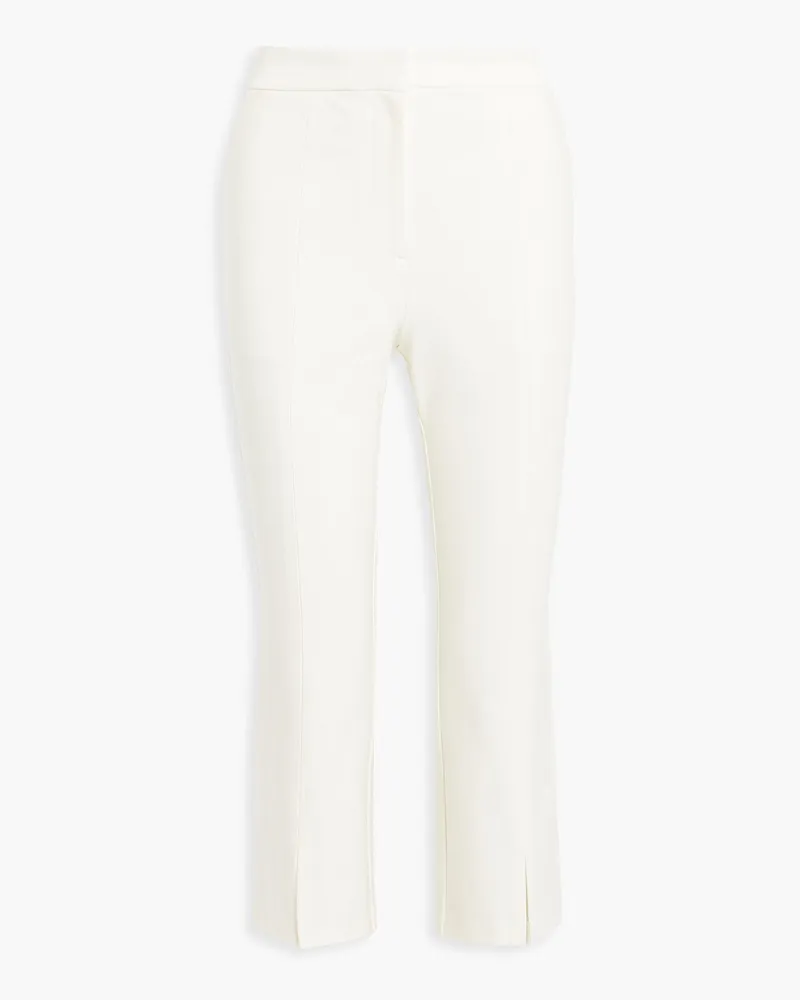 Derek Lam Bianca Cropped Hose mit schmalem Bein aus einer Baumwollmischung Weiß