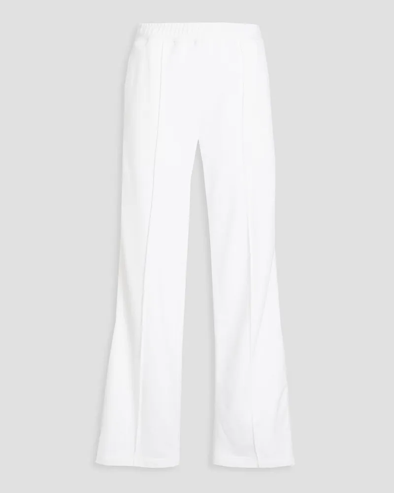 3.1 phillip lim Track Pants aus Baumwollfrottee Weiß