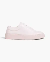 Ganni Sneakers aus Kunstleder Pink