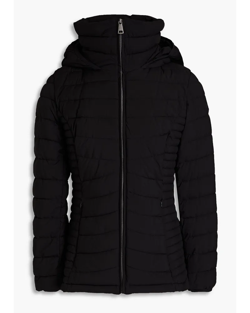 DKNY Kapuzenjacke aus gestepptem Shell Schwarz