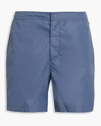 Onia mittellange Badeshorts Blau