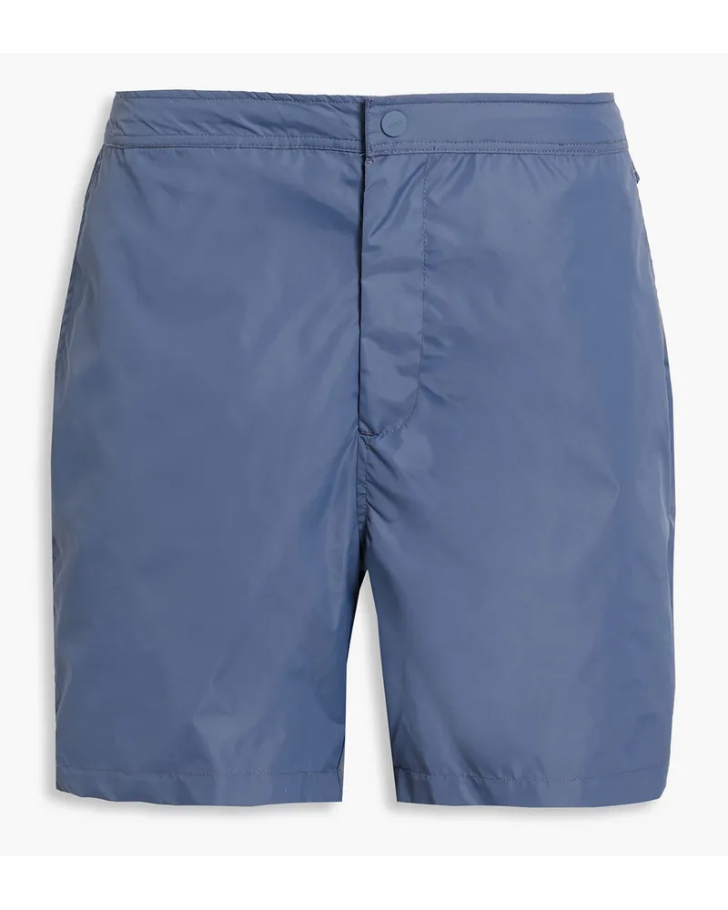 Onia mittellange Badeshorts Blau