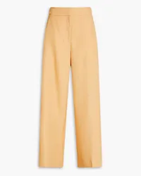 Holzweiler Twill wide-leg pants Orange