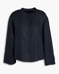 Emporio Armani Jacke aus Leinen Blau